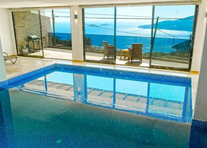 Seaview Luxury - Private Indoor Pool And Jakuzzi Kalkan