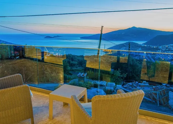 Seaview Luxury - Private Indoor Pool And Jakuzzi Apartament Kalkan