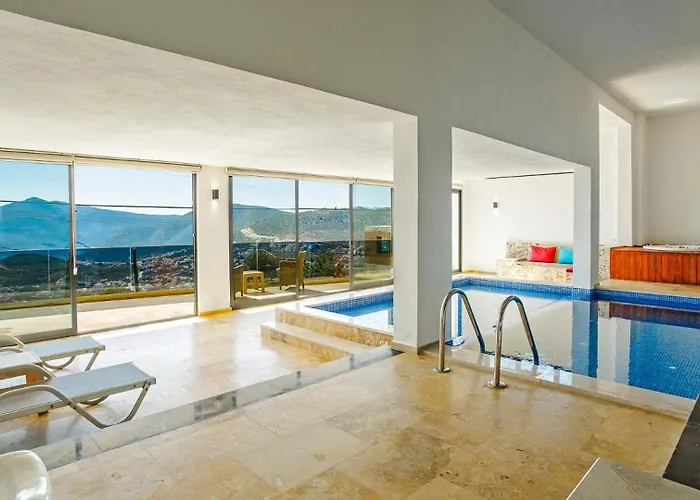 Seaview Luxury - Private Indoor Pool And Jakuzzi Kalkan
