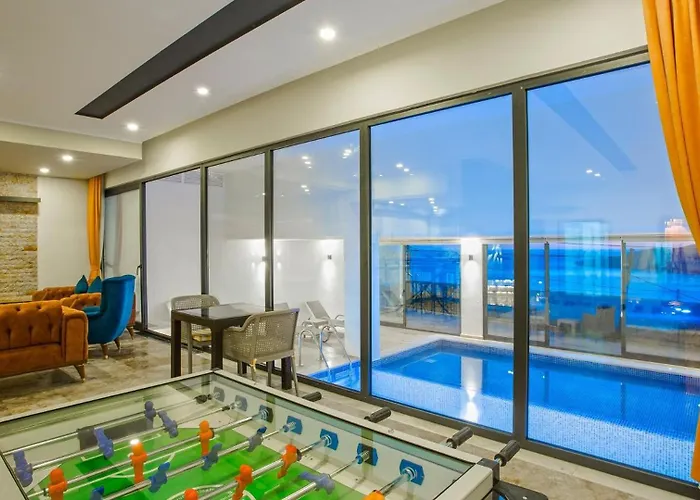 Seaview Luxury - Private Indoor Pool And Jakuzzi Apartament *